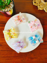 Cartoon in Bow Hair Clips